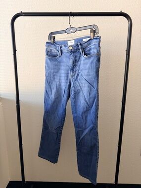 FRAME Le Sylvie Slender Straight Jeans Petite 28